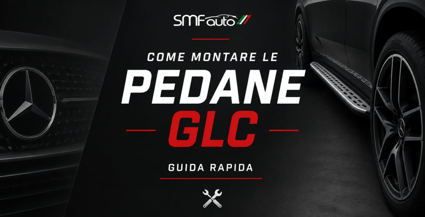 come montare le pedane mercedes glc