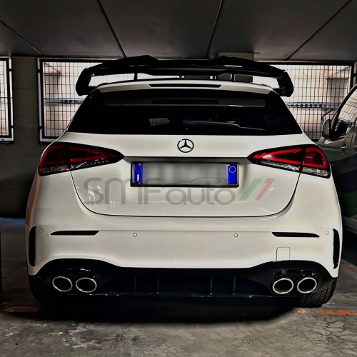 KIT Alettone AMG + Diffusore posteriore Classe A w177 2019-