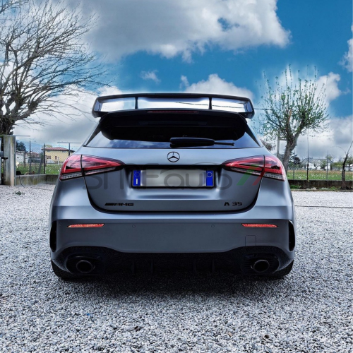 KIT Alettone AMG + Diffusore posteriore Classe A w177 2019-
