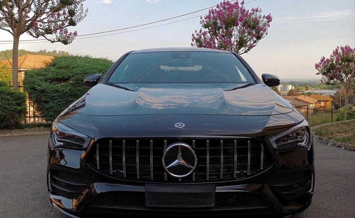 KIT Diffusore stile AMG + Griglia panamericana CLA w118 x118 2019-2023