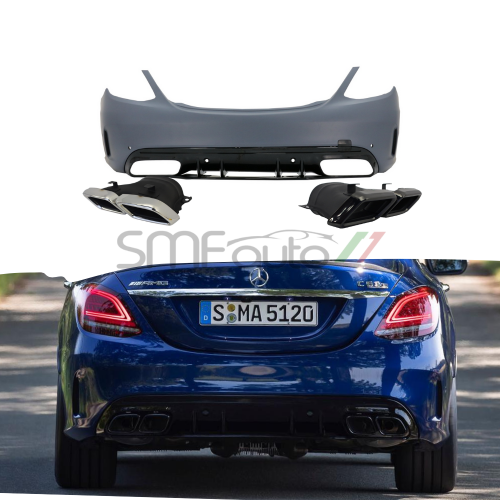 Paraurti posteriore Classe C w205 Berlina 2014-2021