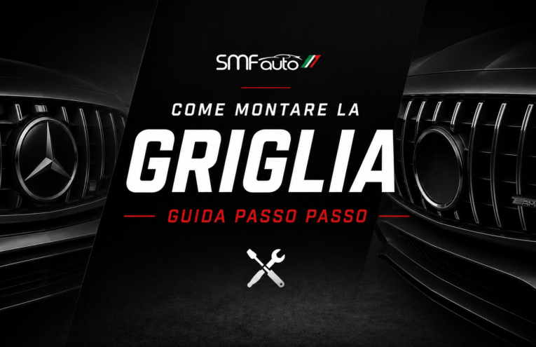 Come montare la griglia anteriore su Mercedes Classe A W177