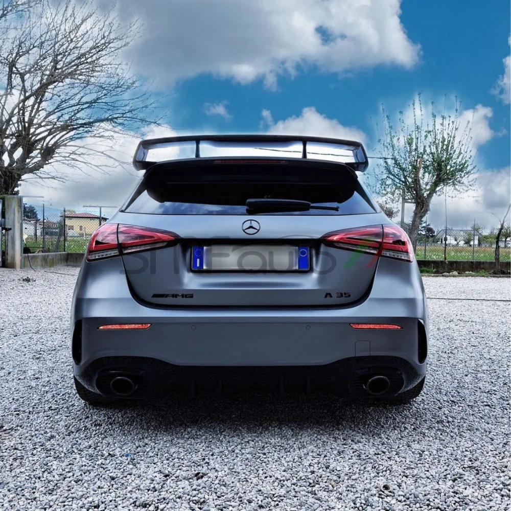 KIT Griglia panamericana + Alettone AMG Classe A w177 - immagine 5