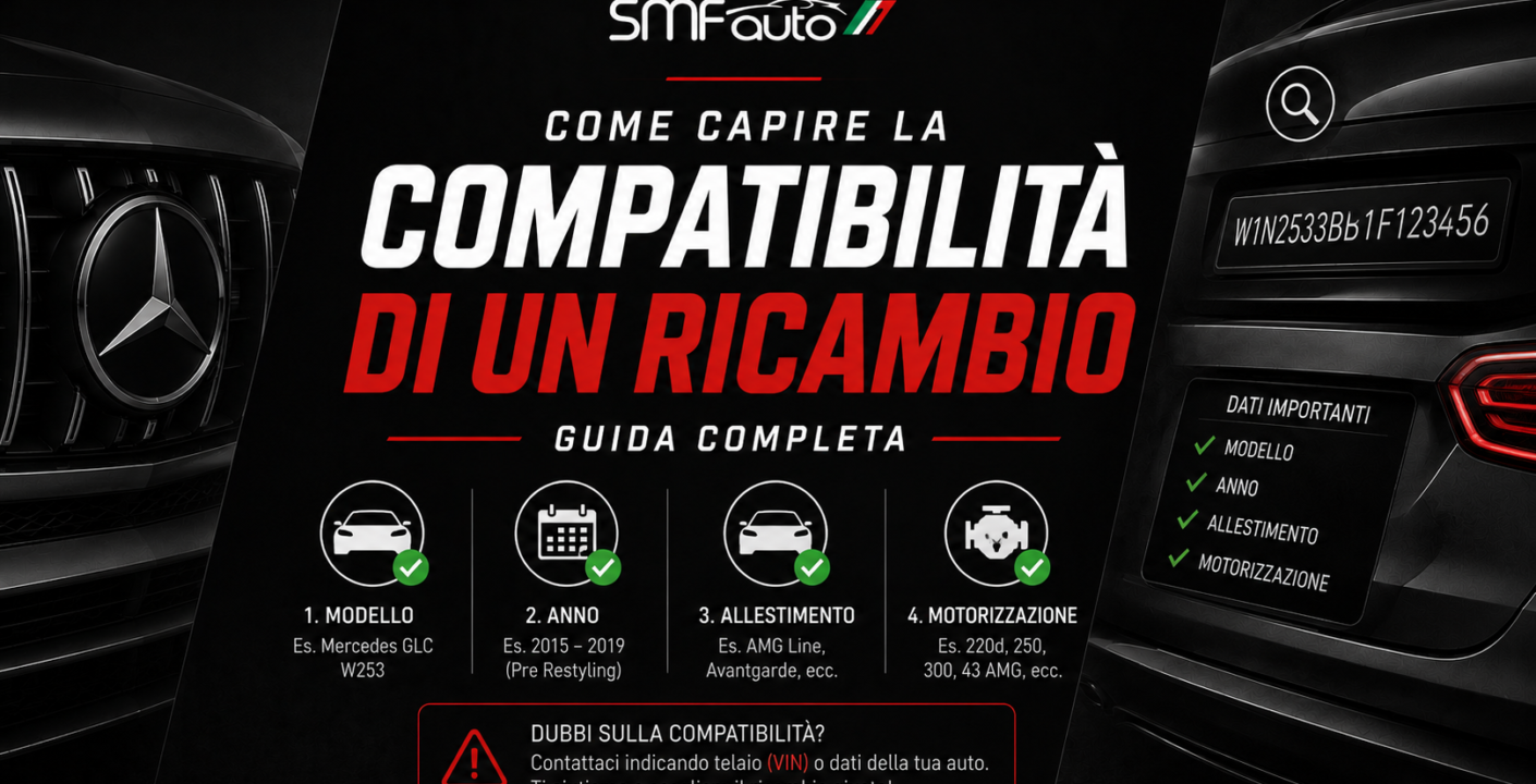 Come capire se un ricambio è compatibile