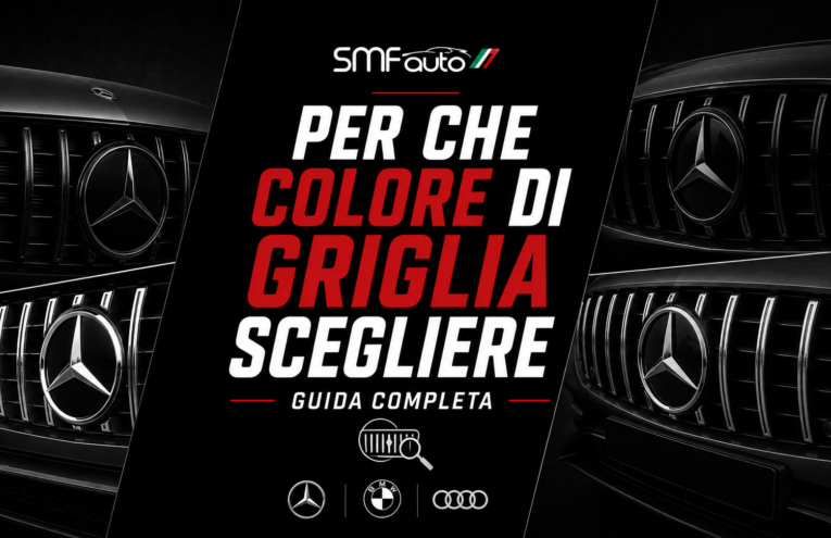 Griglia anteriore nero lucido stile night pack vs cromo