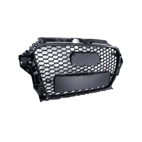 Griglia RS3 nera lucida per Audi A3 8V dal 2012 al 2015