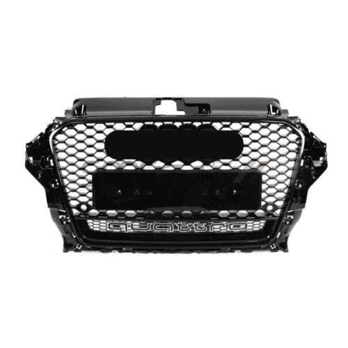 Griglia RS3 Nera Quattro per Audi A3 8V 2012-2015.