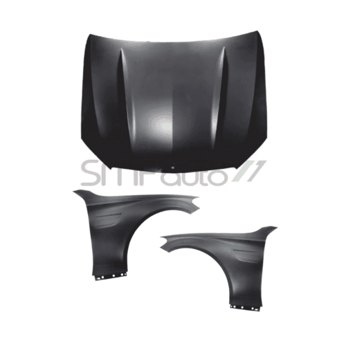 Kit Conversione AMG C63S Mercedes Classe C W205 (2015-2021) Cofano + Parafanghi